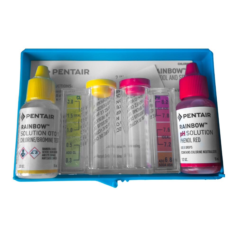 Kit medidor de cloro y pH