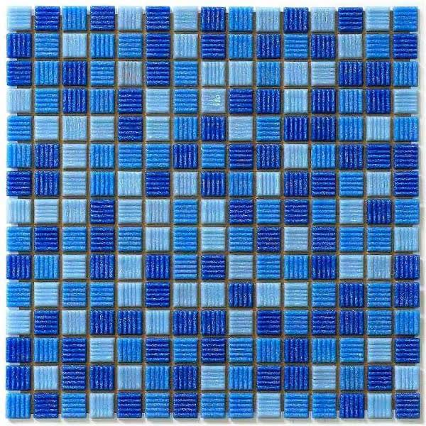Mosaico veneciano azul para alberca